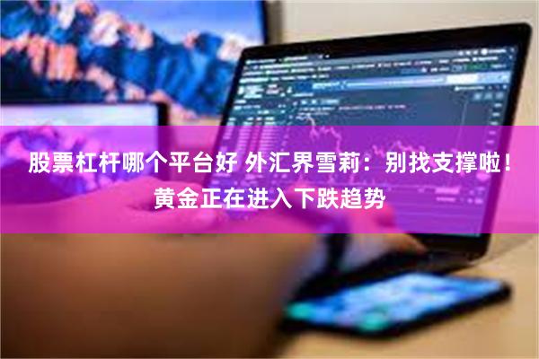 股票杠杆哪个平台好 外汇界雪莉：别找支撑啦！黄金正在进入下跌趋势