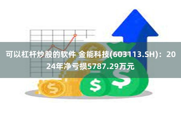 可以杠杆炒股的软件 金能科技(603113.SH)：2024年净亏损5787.29万元