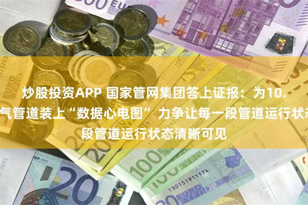 炒股投资APP 国家管网集团答上证报:为10.8万公里油气管道装上“数据心电图” 力争让每一段管道运行状态清晰可见